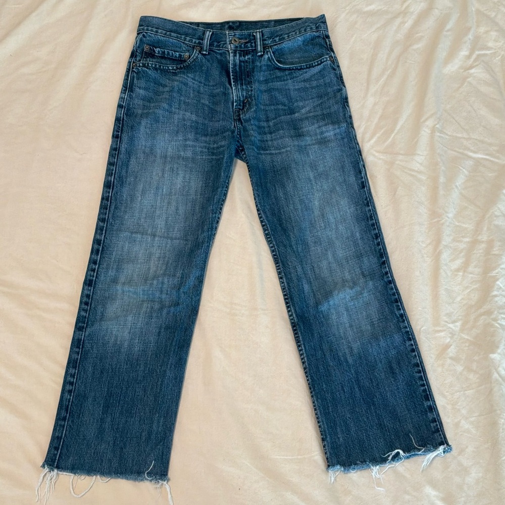 Levi's 514 Dark Blue Straight Leg Jeans